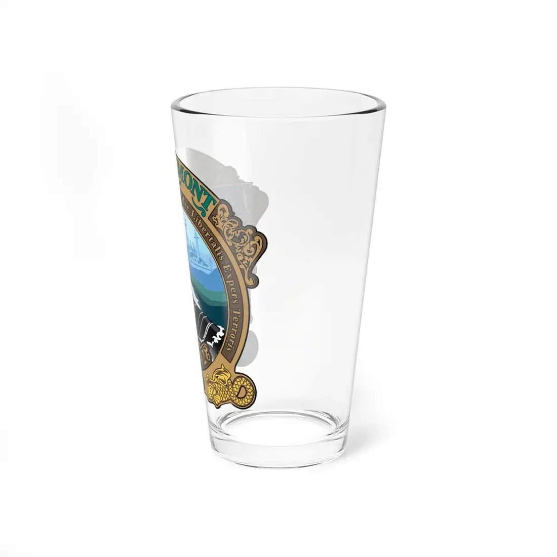 USS Vermont SSN 792 (U.S. Navy) Pint Glass 16oz - Go Mug Yourself