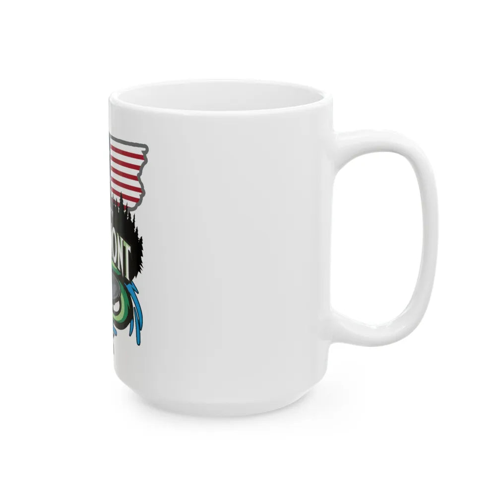 USS Vermont SSN 7921 (U.S. Navy) White Coffee Mug-Go Mug Yourself