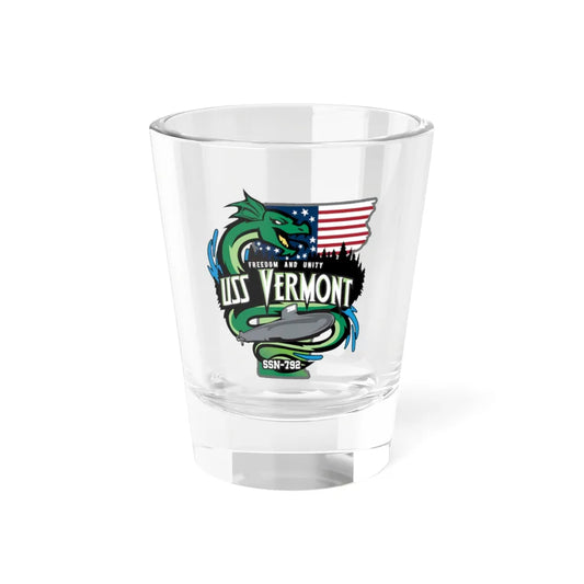 USS Vermont SSN 7921 (U.S. Navy) Shot Glass 1.5oz 1.5oz - Go Mug Yourself