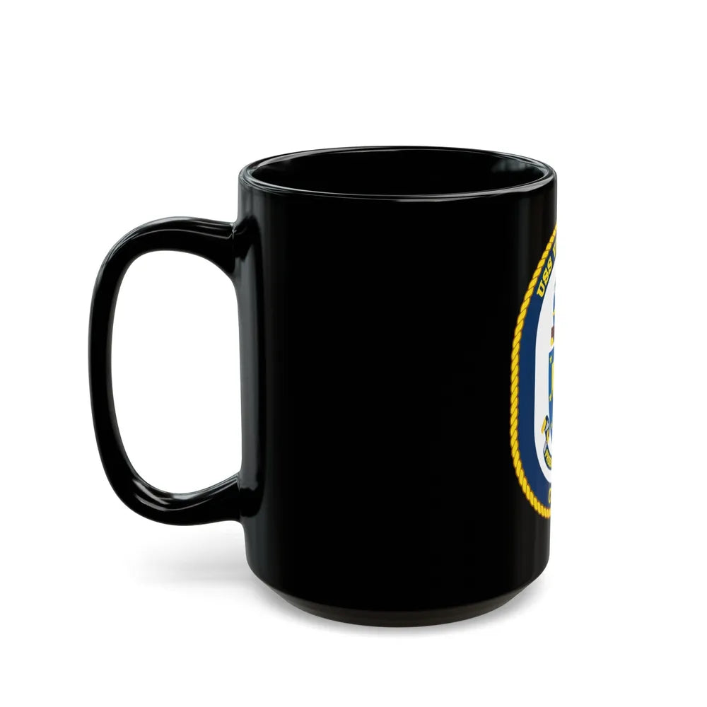 USS Vincennes CG 49 v2 (U.S. Navy) Black Coffee Mug-Go Mug Yourself