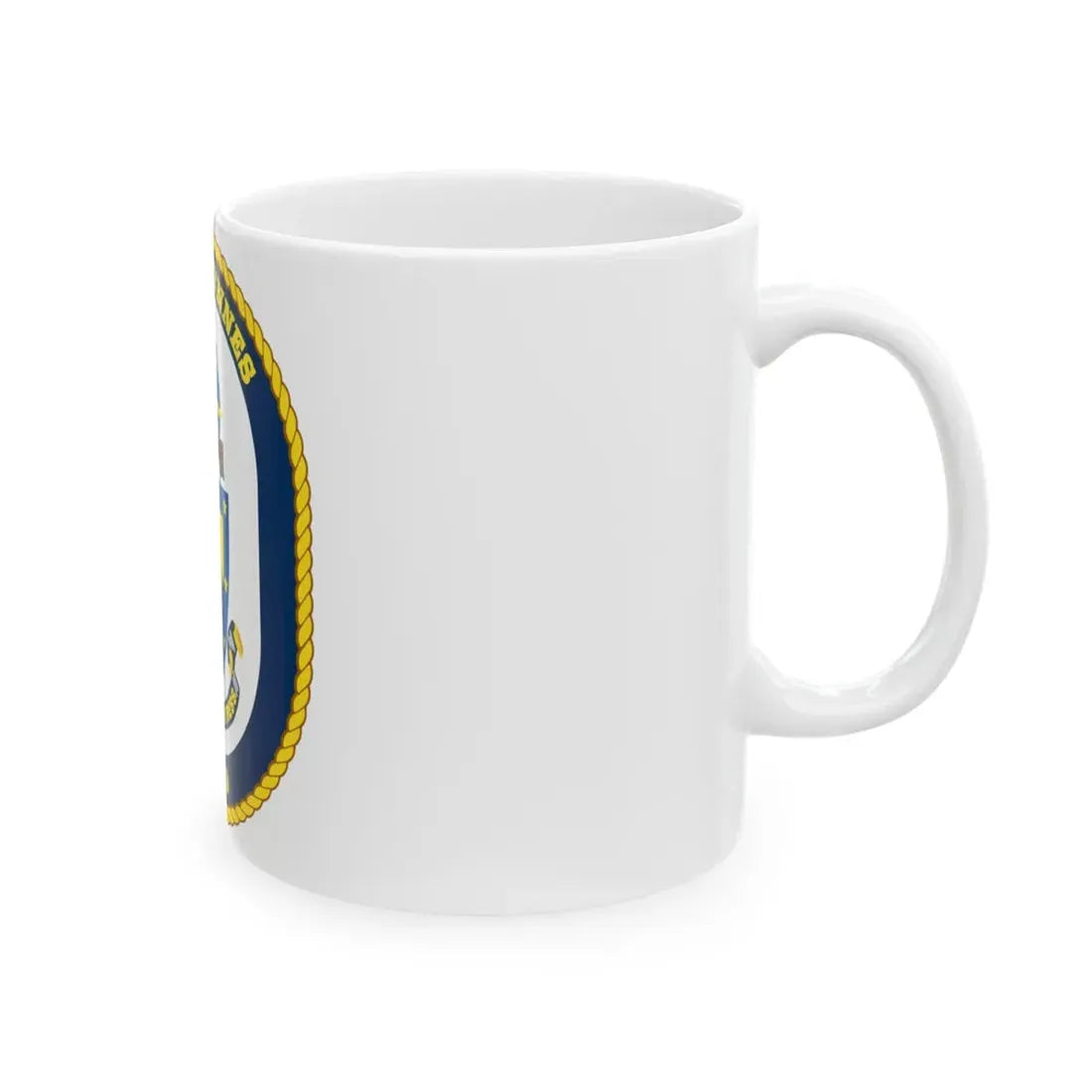 USS Vincennes CG 49 v2 (U.S. Navy) White Coffee Mug - Go Mug Yourself