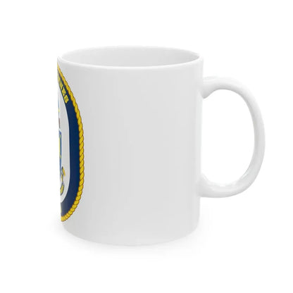 USS Vincennes CG 49 v2 (U.S. Navy) White Coffee Mug - Go Mug Yourself