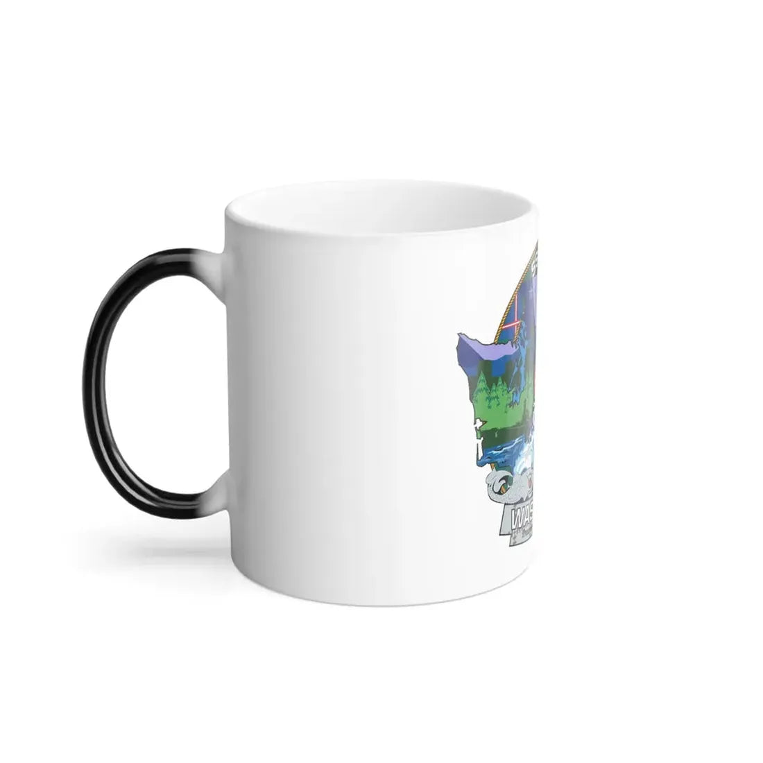 USS Washington SSN 787 (U.S. Navy) Color Changing Mug 11oz - Go Mug Yourself