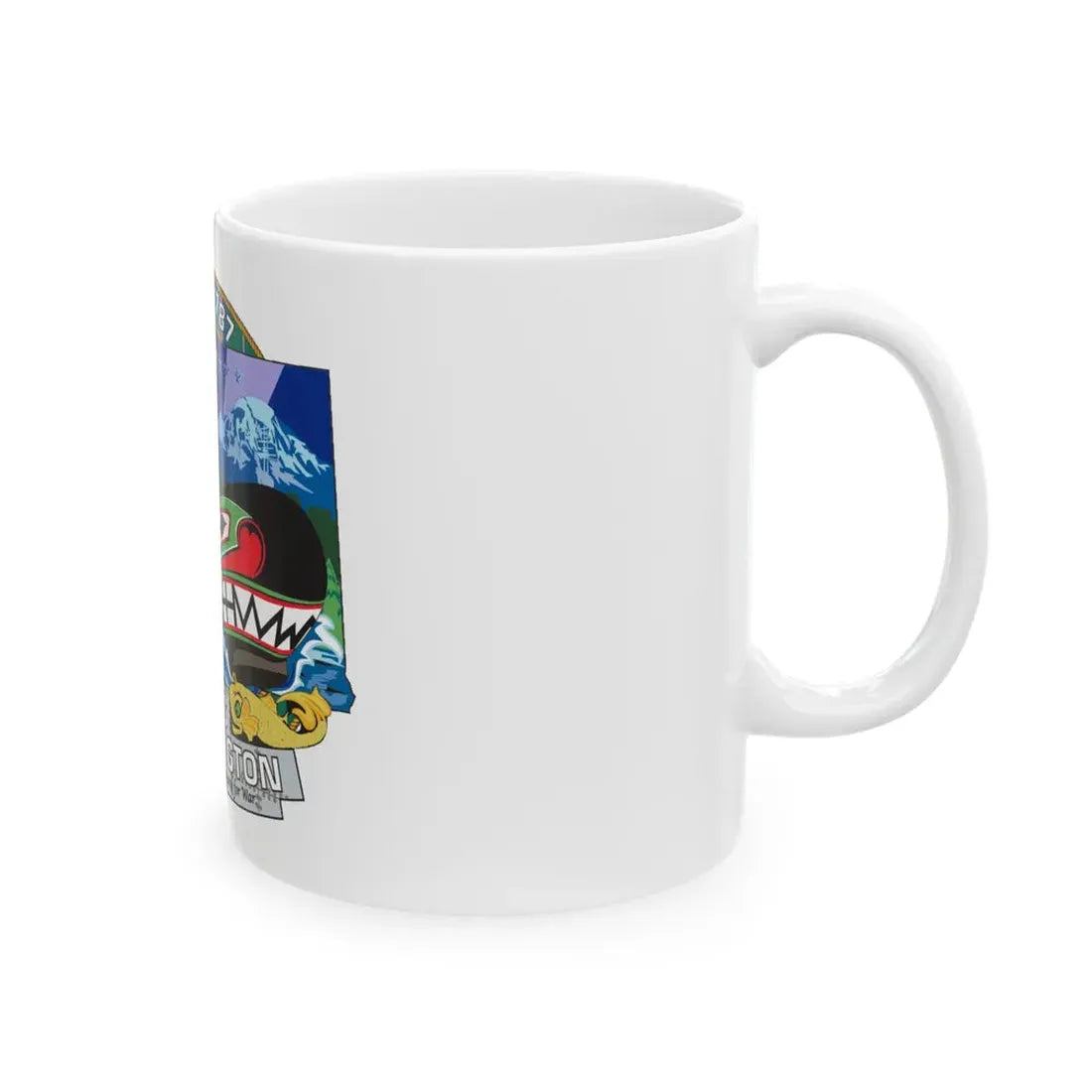 USS Washington SSN 787 (U.S. Navy) White Coffee Mug - Go Mug Yourself