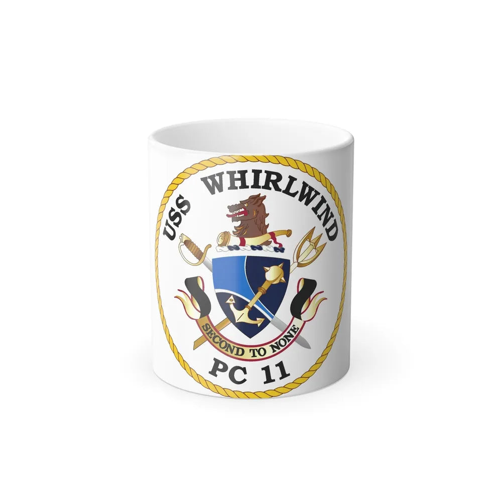 USS Whirlwind PC 11 (U.S. Navy) Color Changing Mug 11oz-11oz-Go Mug Yourself