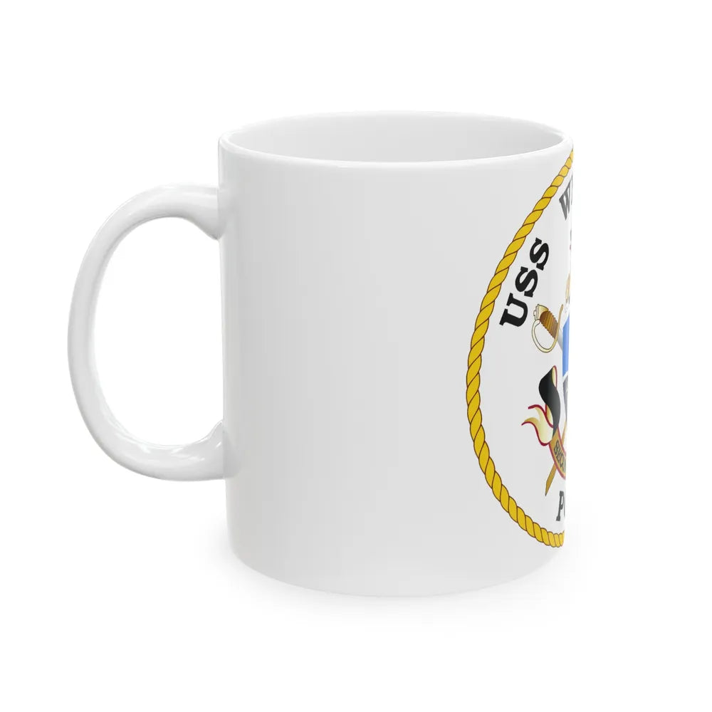 USS Whirlwind PC 11 (U.S. Navy) White Coffee Mug-Go Mug Yourself