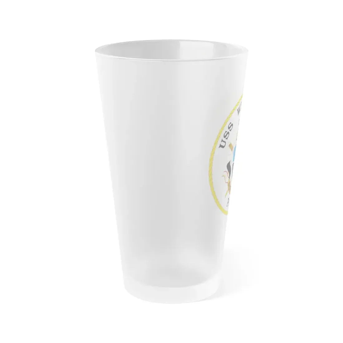 USS Whirlwind PC 11 (U.S. Navy) Frosted Pint Glass 16oz - Go Mug Yourself