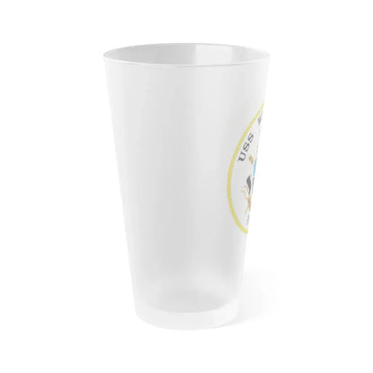 USS Whirlwind PC 11 (U.S. Navy) Frosted Pint Glass 16oz - Go Mug Yourself