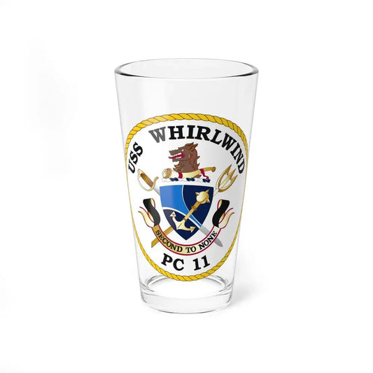 USS Whirlwind PC 11 (U.S. Navy) Pint Glass 16oz 16oz - Go Mug Yourself