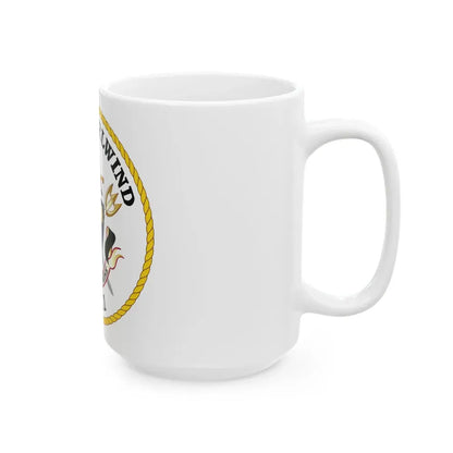 USS Whirlwind PC 11 (U.S. Navy) White Coffee Mug - Go Mug Yourself