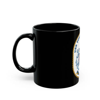 USS Yorktown CG 48 (U.S. Navy) Black Coffee Mug-Go Mug Yourself