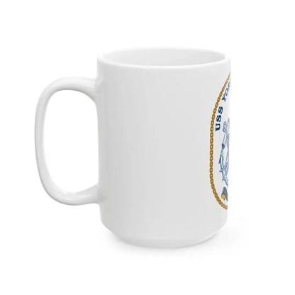 USS Yorktown CG 48 (U.S. Navy) White Coffee Mug - Go Mug Yourself