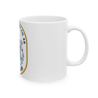USS Yorktown CG 48 (U.S. Navy) White Coffee Mug - Go Mug Yourself
