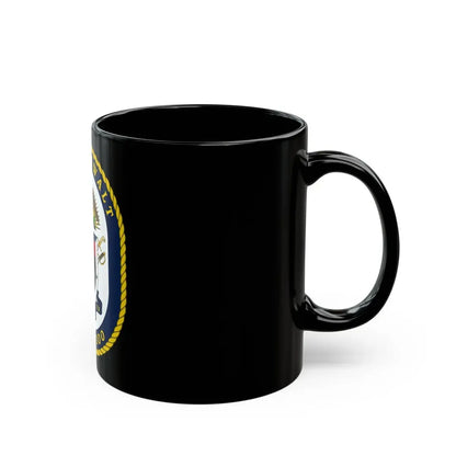 USS Zumwalt DDG 1000 Crest (U.S. Navy) Black Coffee Mug - Go Mug Yourself