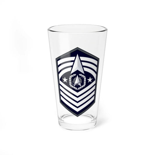 USSF CMSSF Flat (United States) (Military Rank) Pint Glass 16oz 16oz - Go Mug Yourself