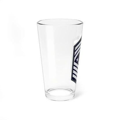 USSF CMSSF Flat (United States) (Military Rank) Pint Glass 16oz - Go Mug Yourself