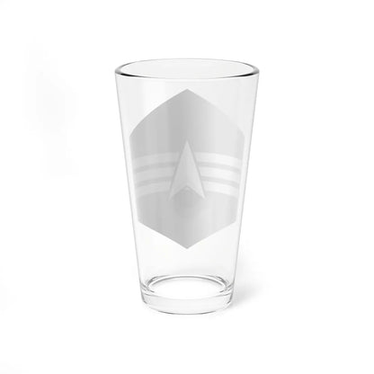 USSF E 4 (United States) (Military Rank) Pint Glass 16oz - Go Mug Yourself