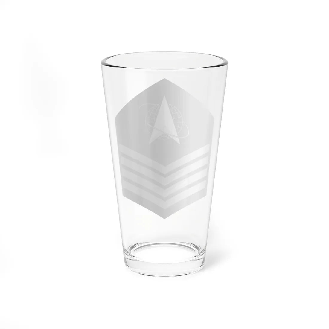 USSF E 6 (United States) (Military Rank) Pint Glass 16oz - Go Mug Yourself