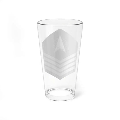 USSF E 6 (United States) (Military Rank) Pint Glass 16oz - Go Mug Yourself