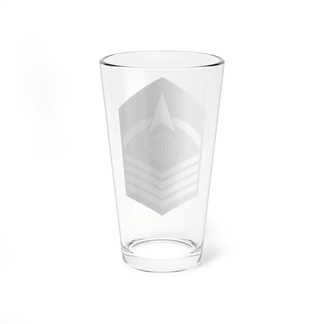 USSF E 7 (United States) (Military Rank) Pint Glass 16oz - Go Mug Yourself