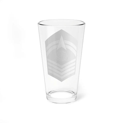 USSF E 8 (United States) (Military Rank) Pint Glass 16oz - Go Mug Yourself
