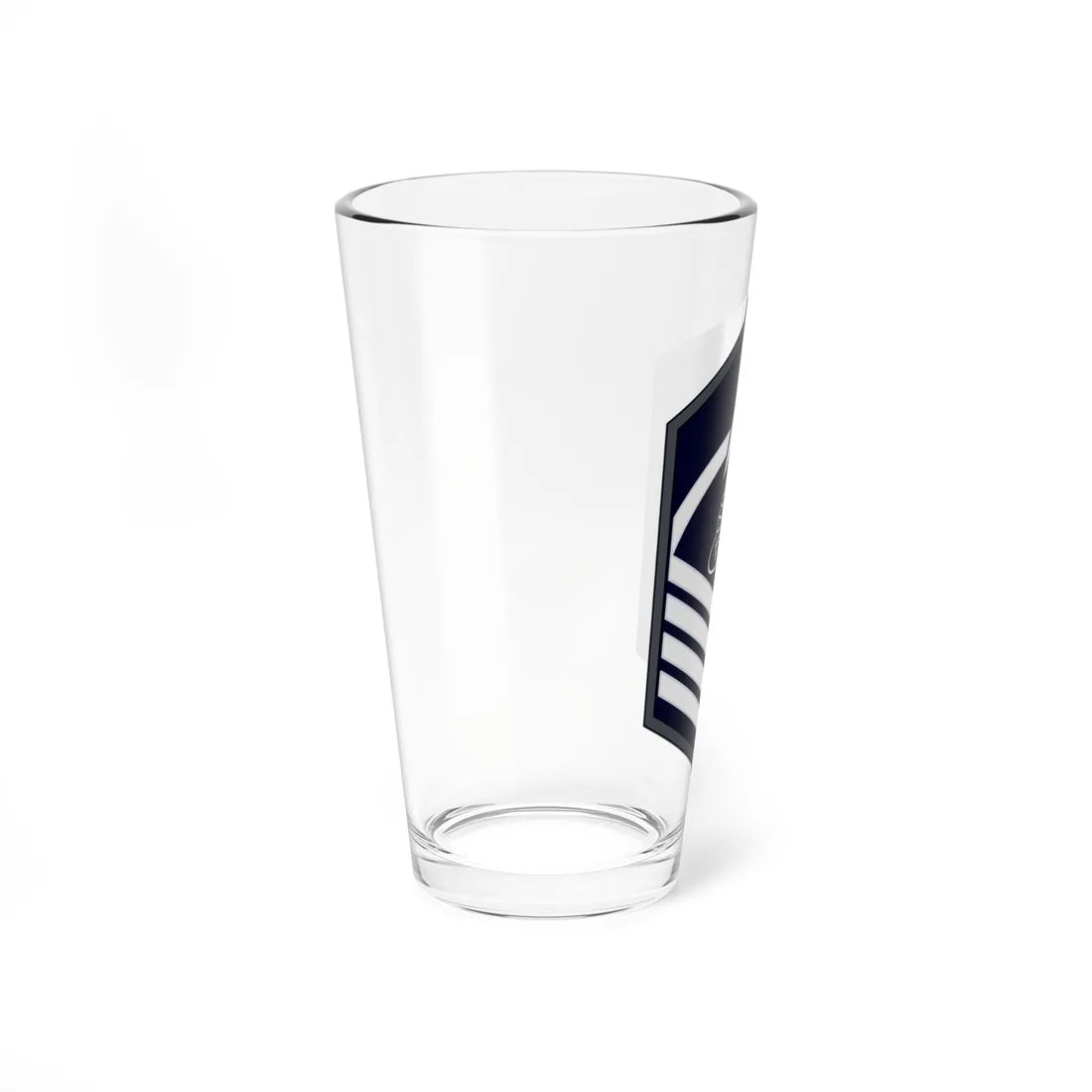 USSF MSgt Flat (United States) (Military Rank) Pint Glass 16oz - Go Mug Yourself