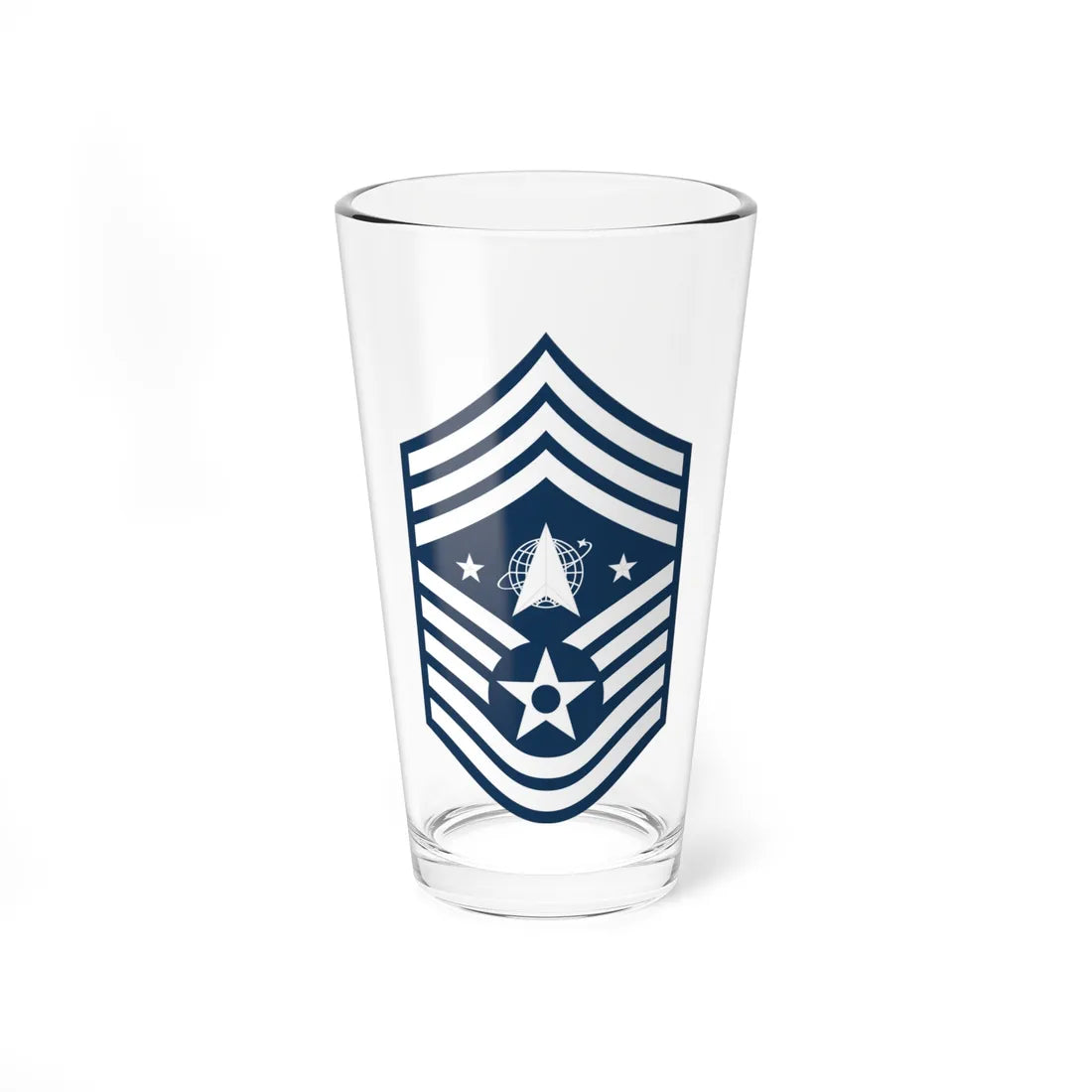 USSF SEASF (United States) (Military Rank) Pint Glass 16oz 16oz - Go Mug Yourself