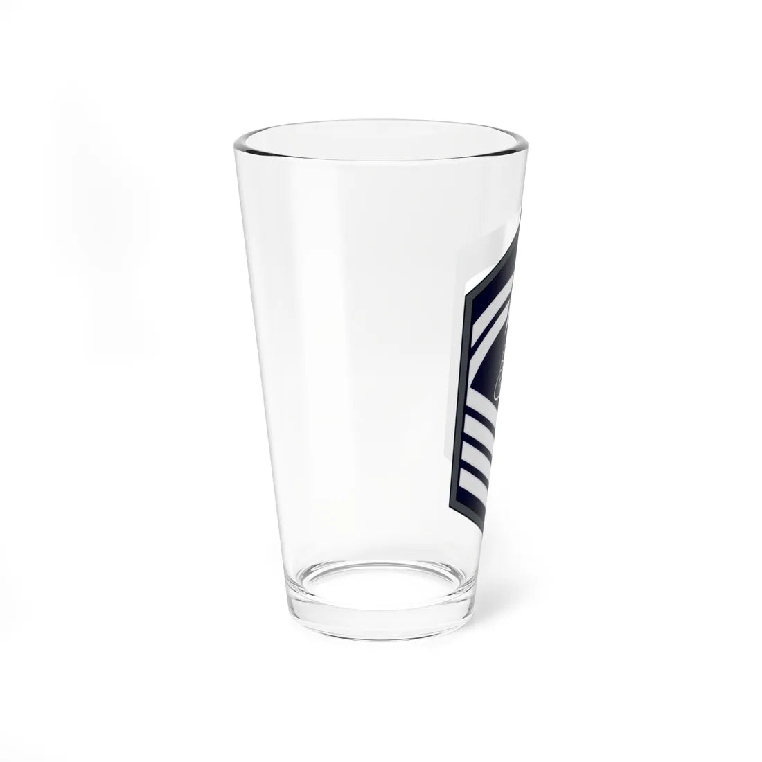 USSF SMSgt Flat (United States) (Military Rank) Pint Glass 16oz - Go Mug Yourself