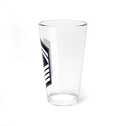 USSF SMSgt Flat (United States) (Military Rank) Pint Glass 16oz - Go Mug Yourself