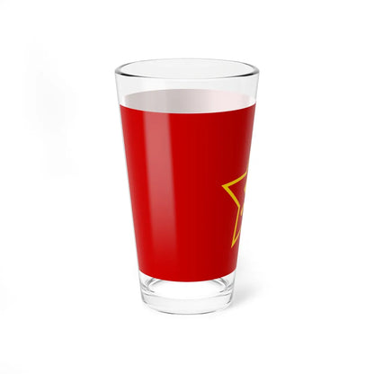 USSR Army flag (Soviet Union) Pint Glass 16oz - Go Mug Yourself