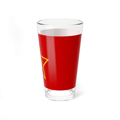 USSR Army flag (Soviet Union) Pint Glass 16oz - Go Mug Yourself