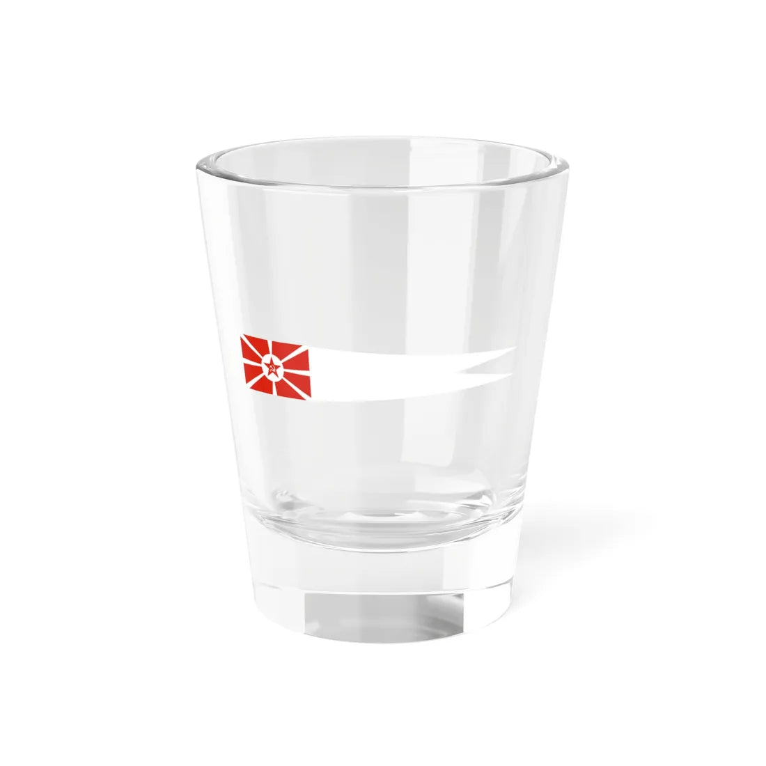 USSR Broad Pendant 1924 white (Soviet Union) Shot Glass 1.5oz 1.5oz - Go Mug Yourself