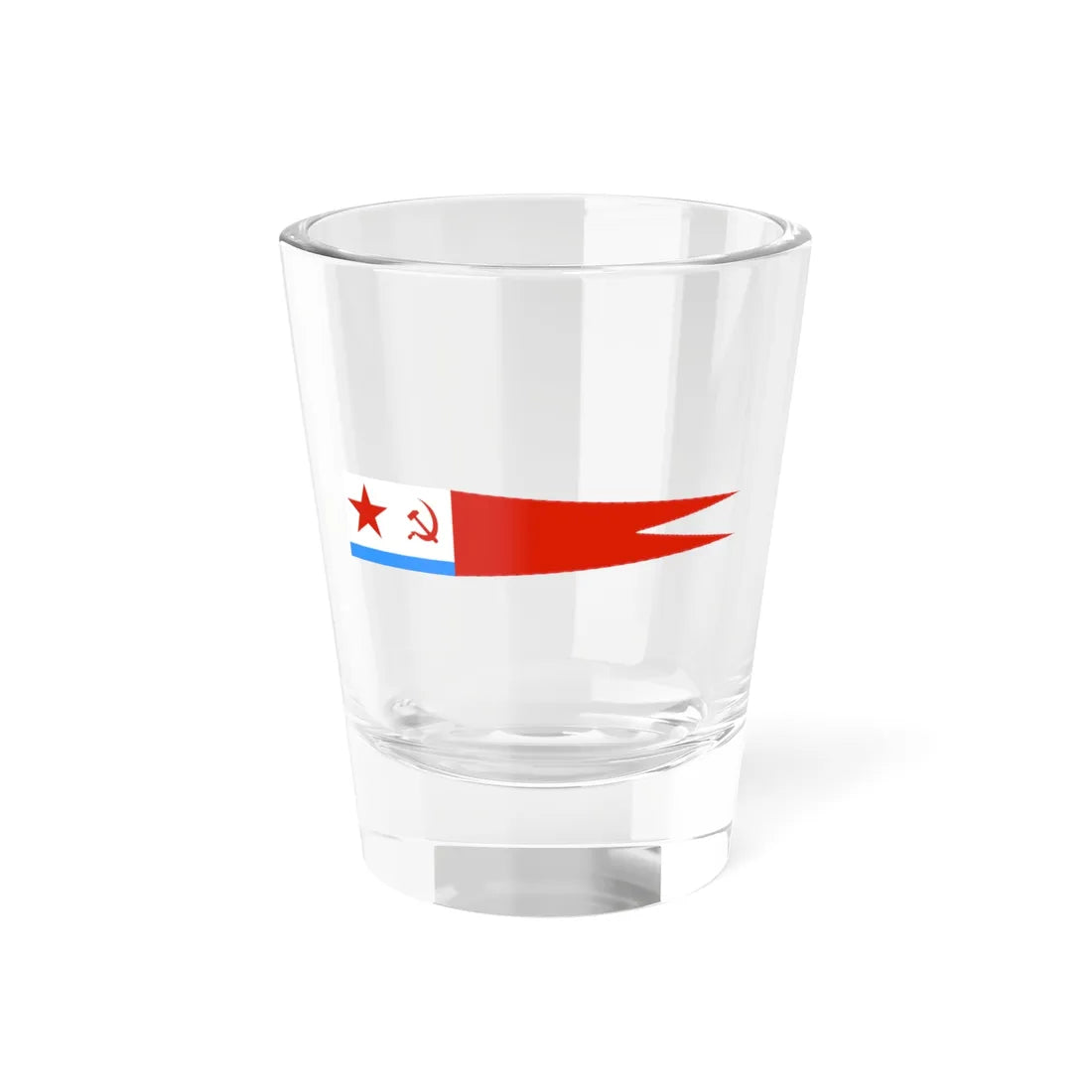 USSR Broad Pendant 1935 red (Soviet Union) Shot Glass 1.5oz 1.5oz - Go Mug Yourself