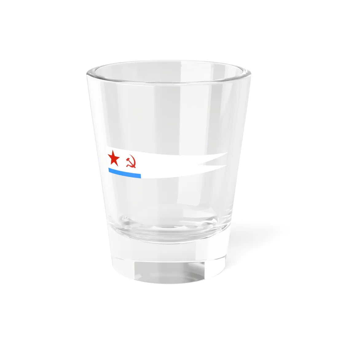 USSR Broad Pendant 1935 white (Soviet Union) Shot Glass 1.5oz 1.5oz - Go Mug Yourself