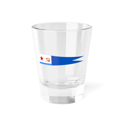 USSR Broad Pendant 1950 blue (Soviet Union) Shot Glass 1.5oz 1.5oz - Go Mug Yourself