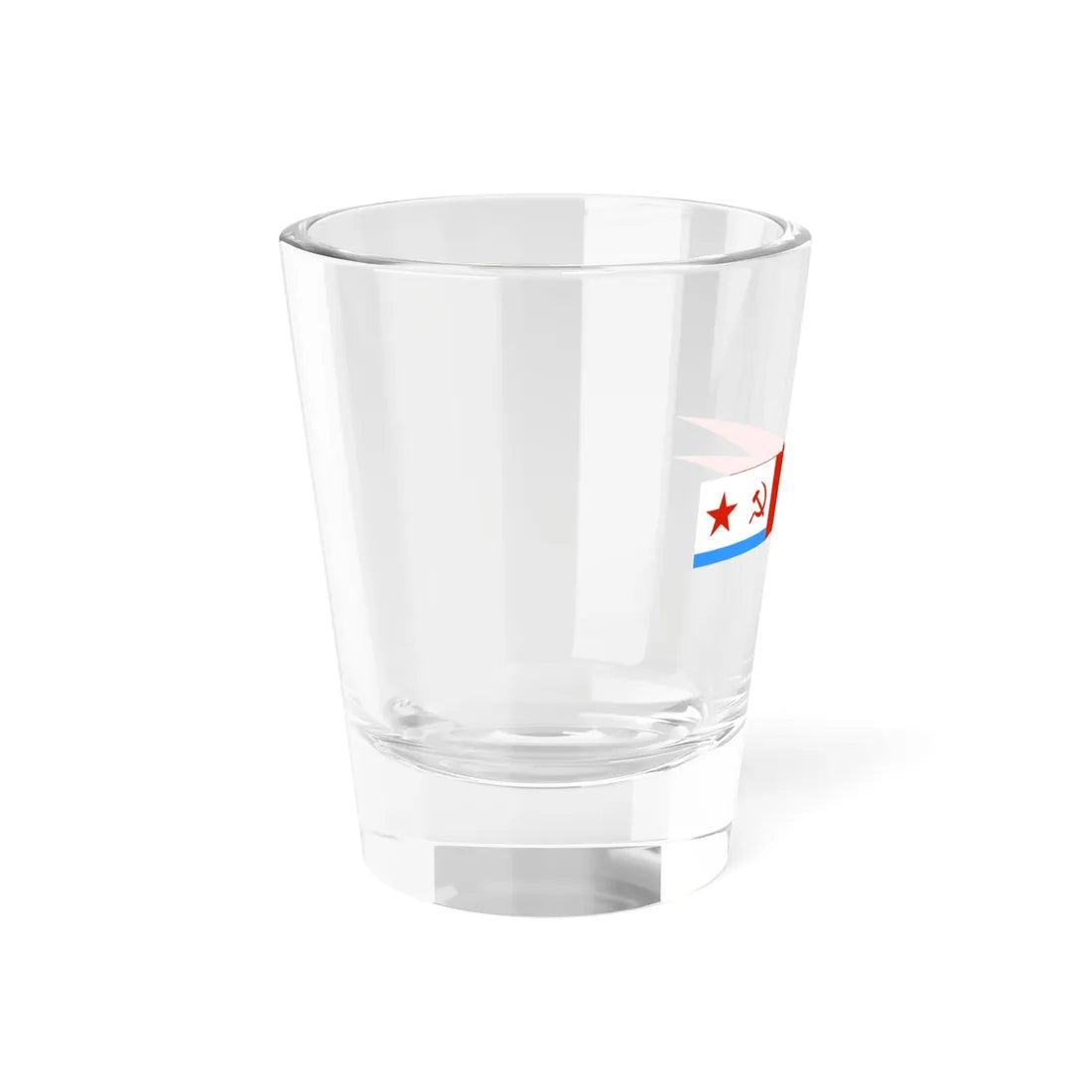 USSR Broad Pendant 1950 red (Soviet Union) Shot Glass 1.5oz - Go Mug Yourself