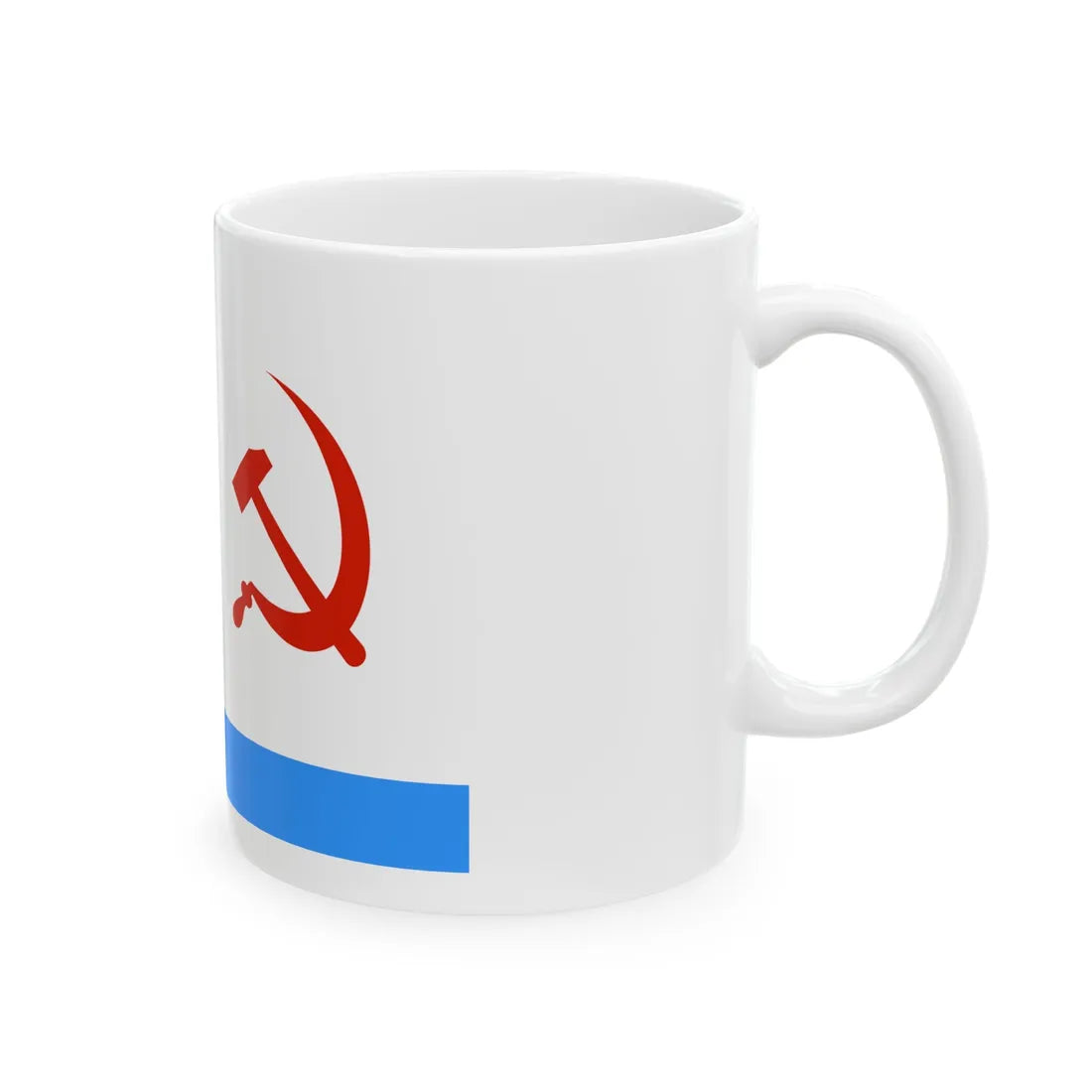 USSR Naval 1935 redban (Russia) White Coffee Mug - Go Mug Yourself