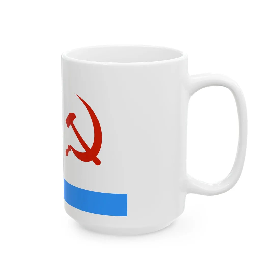 USSR Naval 1935 redban (Russia) White Coffee Mug - Go Mug Yourself