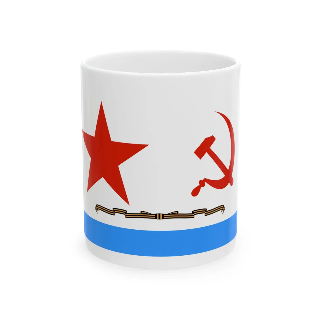 USSR Naval 1942 guards (Russia) White Coffee Mug 11oz - Go Mug Yourself