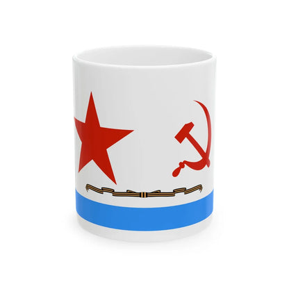 USSR Naval 1942 guards (Russia) White Coffee Mug 11oz - Go Mug Yourself