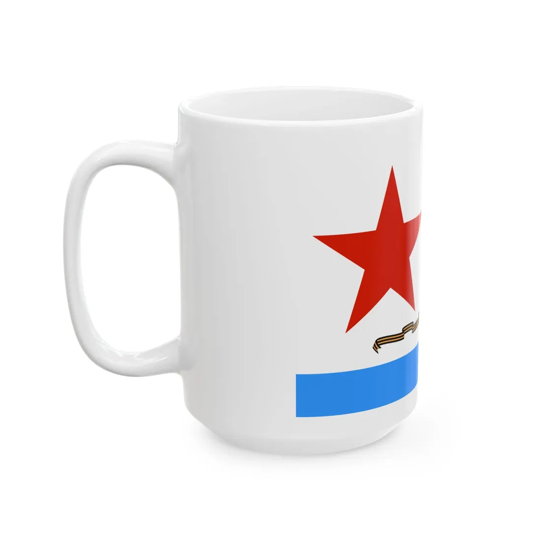 USSR Naval 1942 guards (Russia) White Coffee Mug - Go Mug Yourself