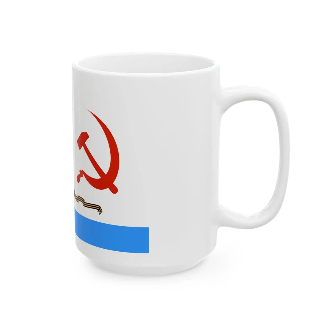 USSR Naval 1942 guards (Russia) White Coffee Mug - Go Mug Yourself