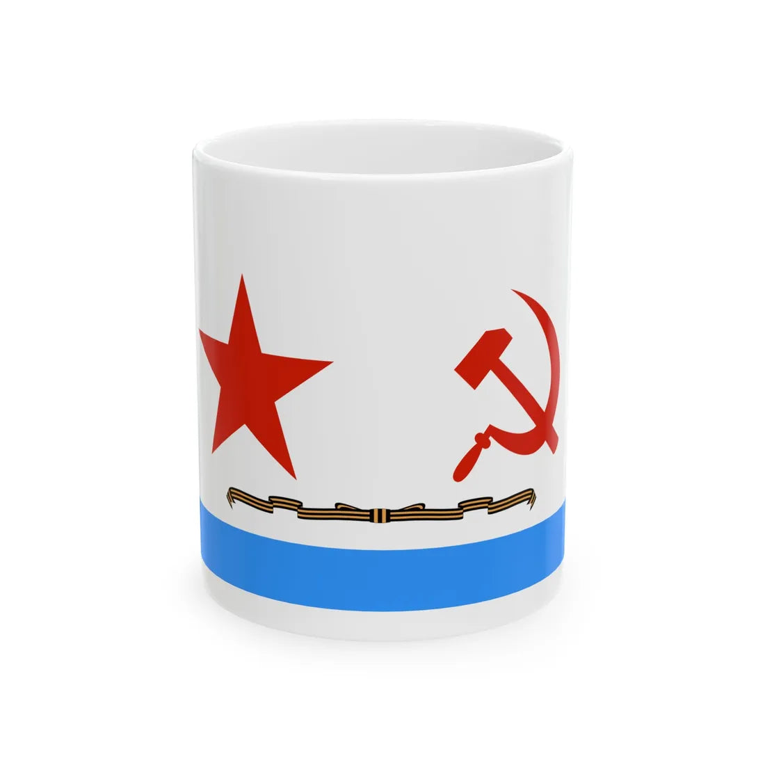 USSR Naval 1950 guards (Russia) White Coffee Mug 11oz - Go Mug Yourself