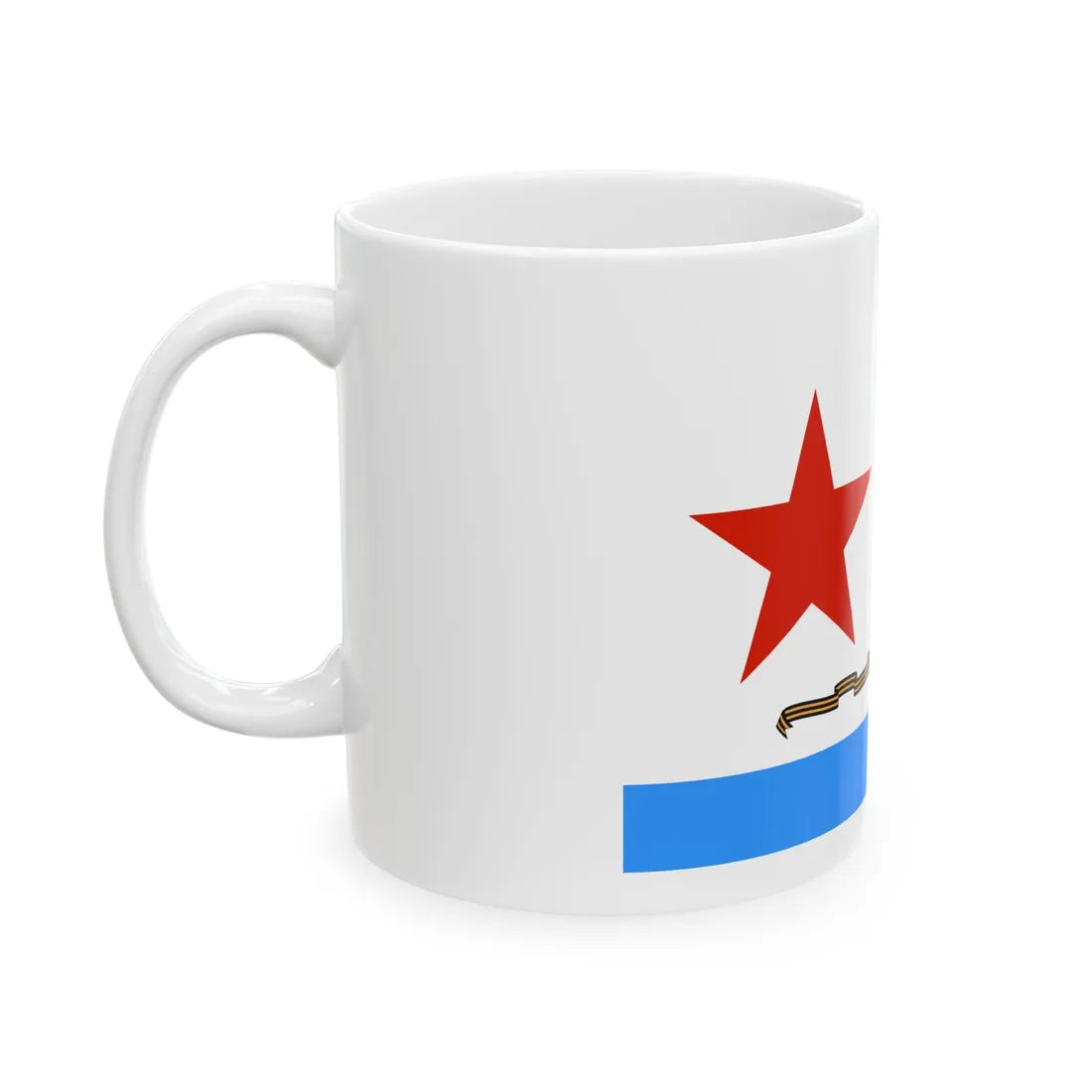 USSR Naval 1950 guards (Russia) White Coffee Mug - Go Mug Yourself
