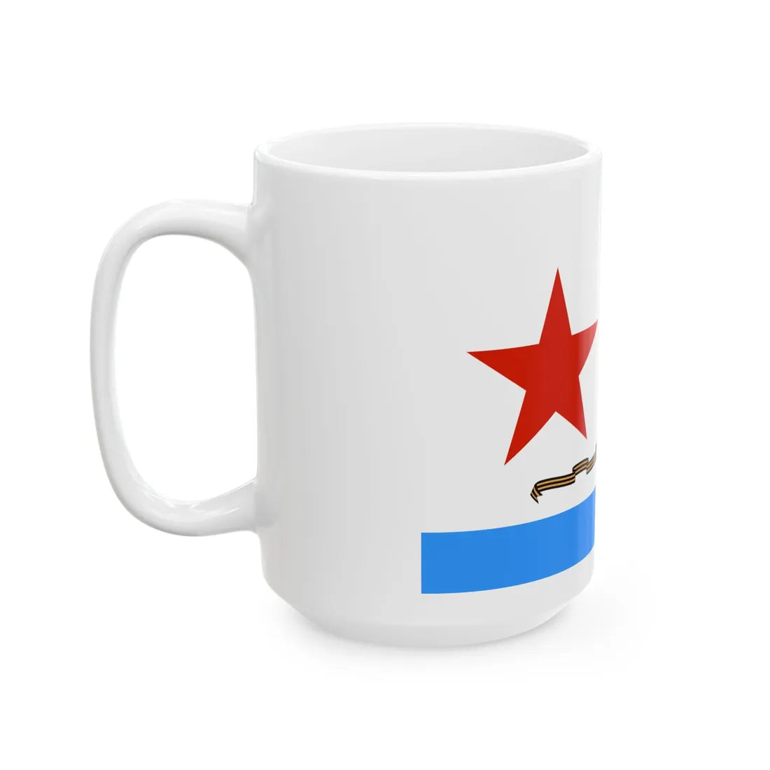 USSR Naval 1950 guards (Russia) White Coffee Mug - Go Mug Yourself