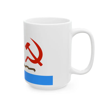 USSR Naval 1950 redban guards (Russia) White Coffee Mug - Go Mug Yourself