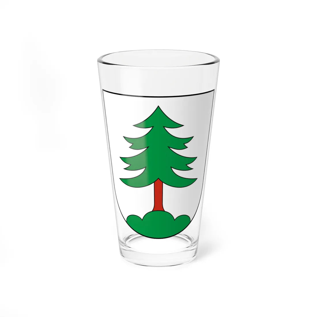 Uster-Freudwil-blazon (Switzerland) (Coat of Arms) Pint Glass 16oz 16oz - Go Mug Yourself