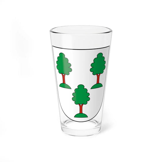 Uster-Kirchuster-blazon (Switzerland) (Coat of Arms) Pint Glass 16oz 16oz - Go Mug Yourself