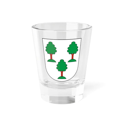 Uster-Kirchuster-blazon (Switzerland) (Coat of Arms) Shot Glass 1.5oz 1.5oz - Go Mug Yourself