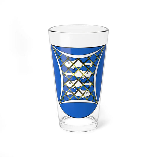 Uster-Niederuster-blazon (Switzerland) (Coat of Arms) Pint Glass 16oz 16oz - Go Mug Yourself